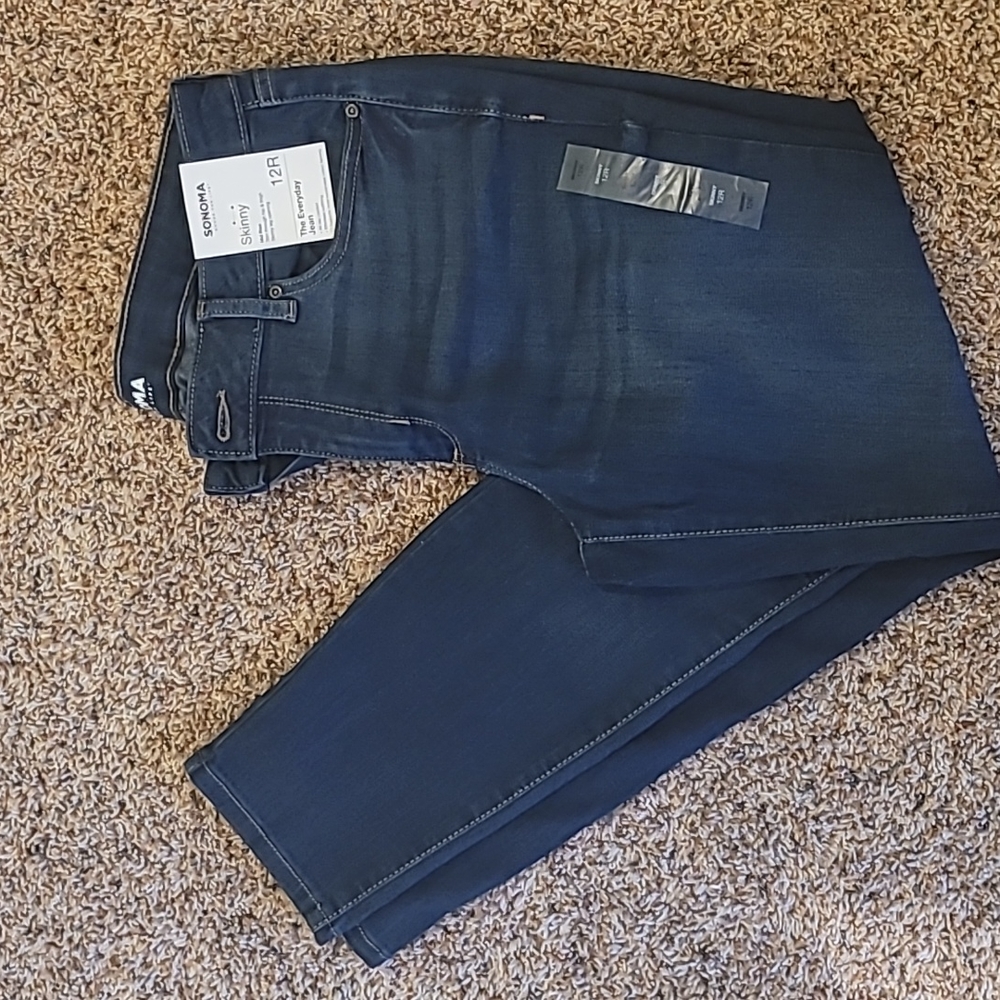 NWT Womens Sonoma Skinny Jeans